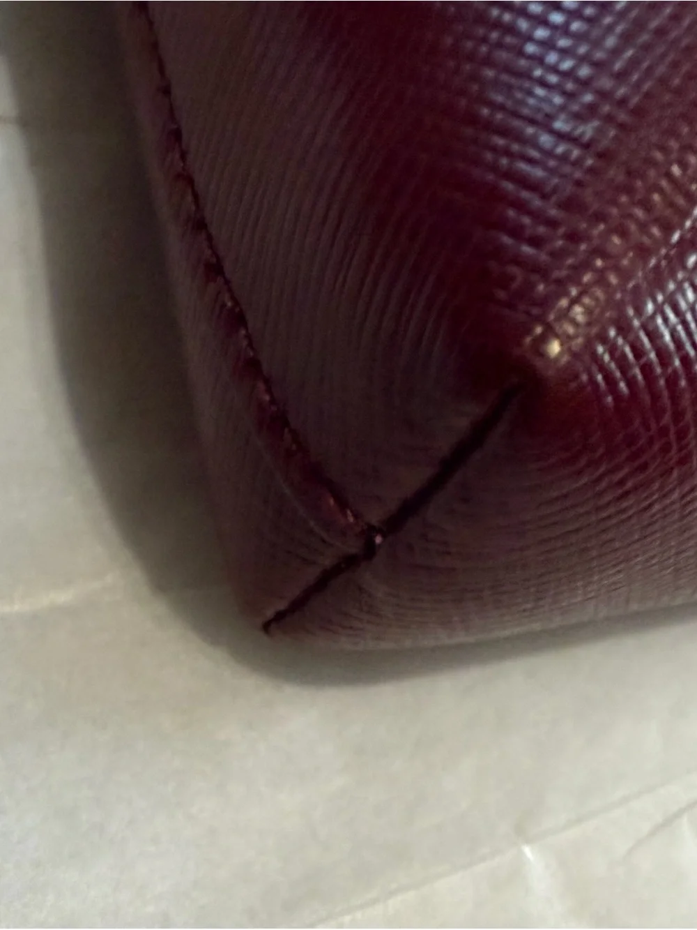 kate spade Burgundy Leather Crossbody Bag